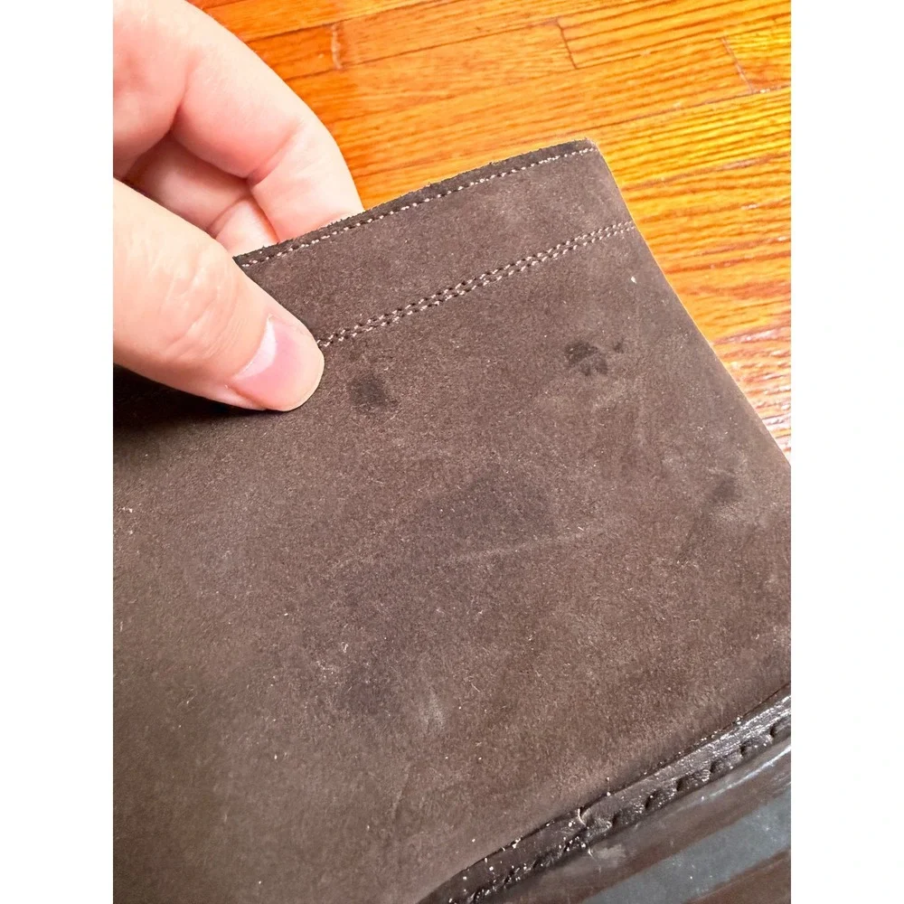 Jack Erwin Mens Dark Brown Suede Chukka Boots Made in Spain Size 11 2072